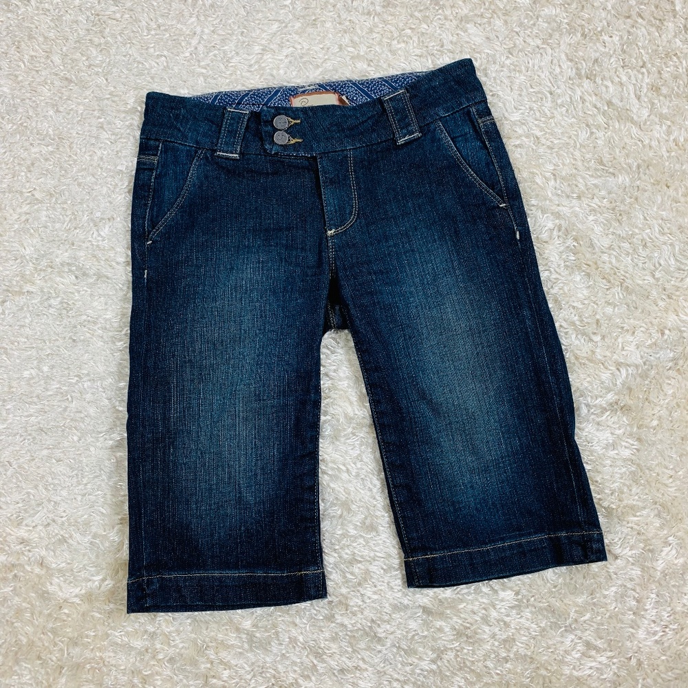 Paige Denim Sweetzer Shorts Size 25 Medium Wash